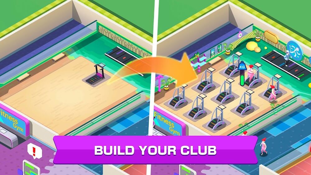 Fitness Club Tycoon screenshot 3
