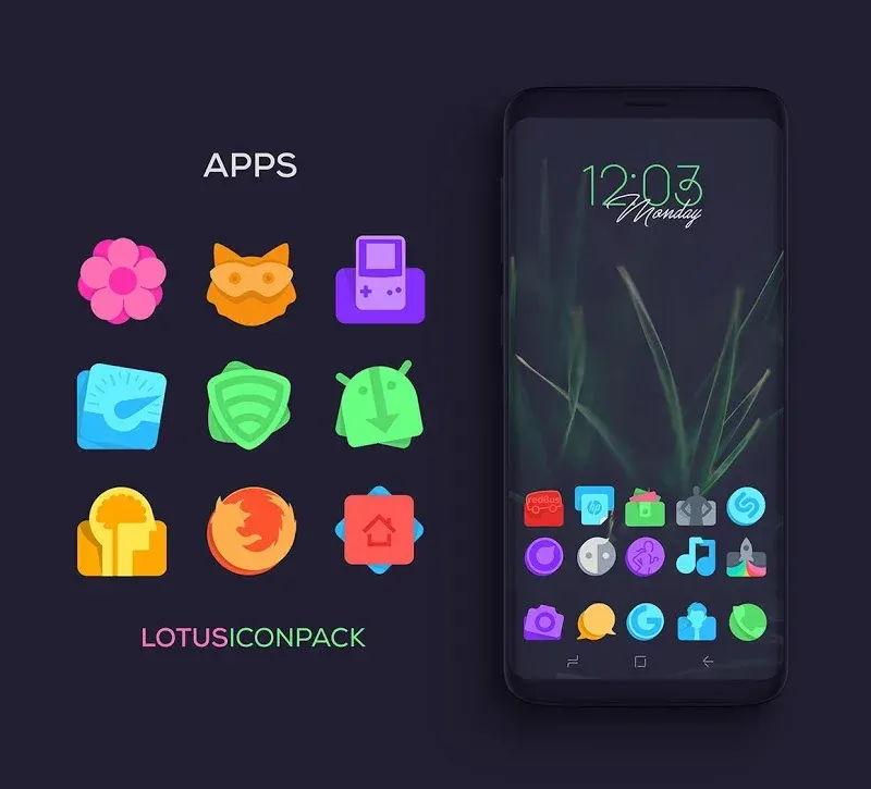 Lotus Icon Pack screenshot 6