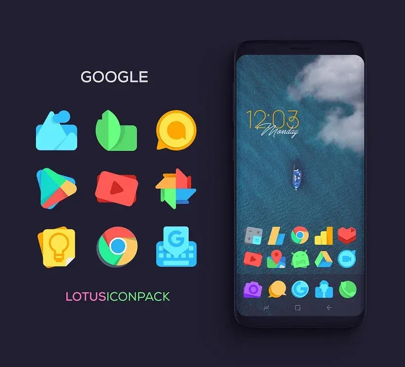 Lotus Icon Pack screenshot 3