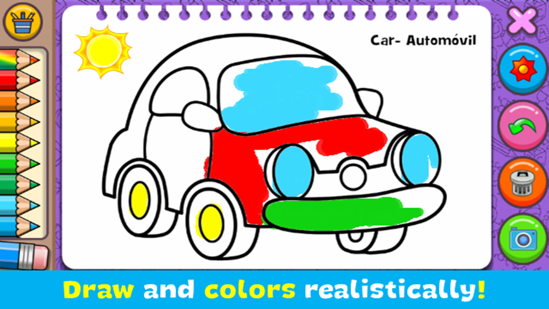 Coloring & Learn screenshot 5