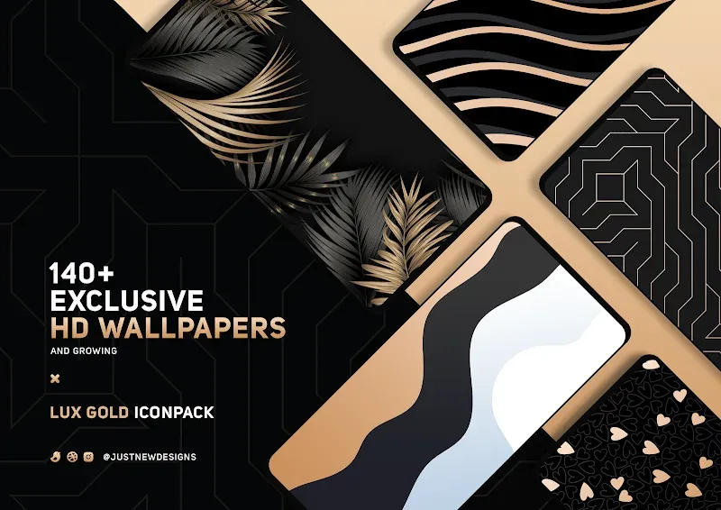 Gold IconPack : LuXGold screenshot 3