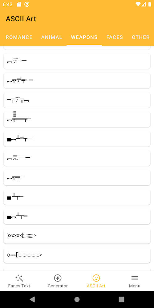 Fancy Text Symbols screenshot 7