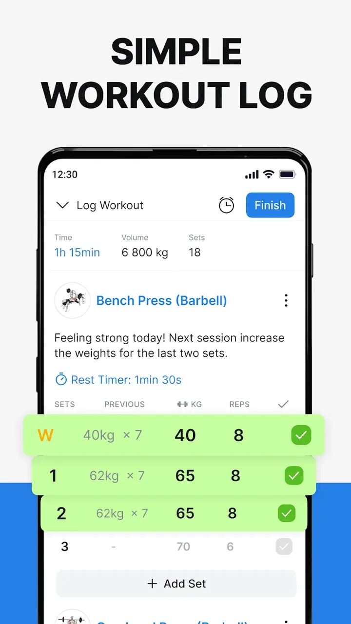Hevy - Gym Log Workout Tracker screenshot 3