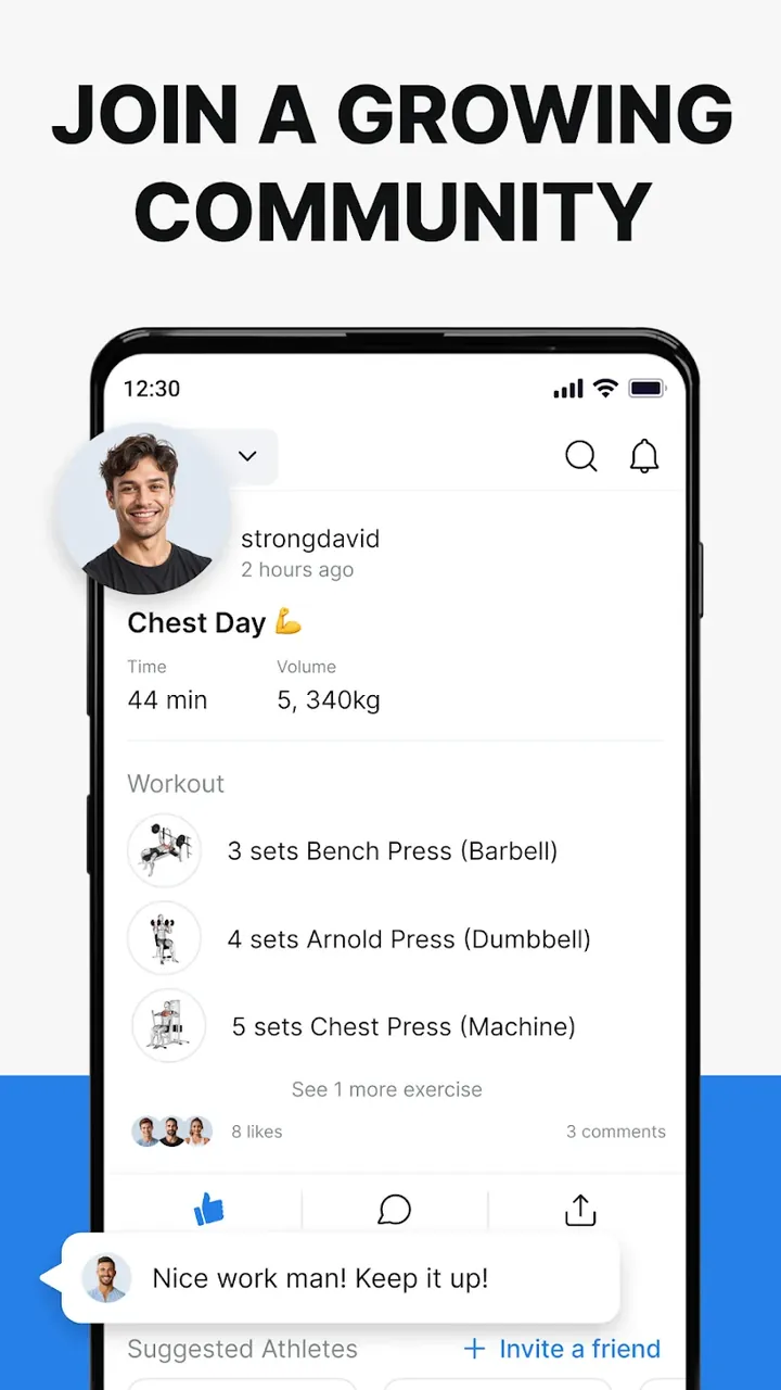 Hevy - Gym Log Workout Tracker screenshot 6