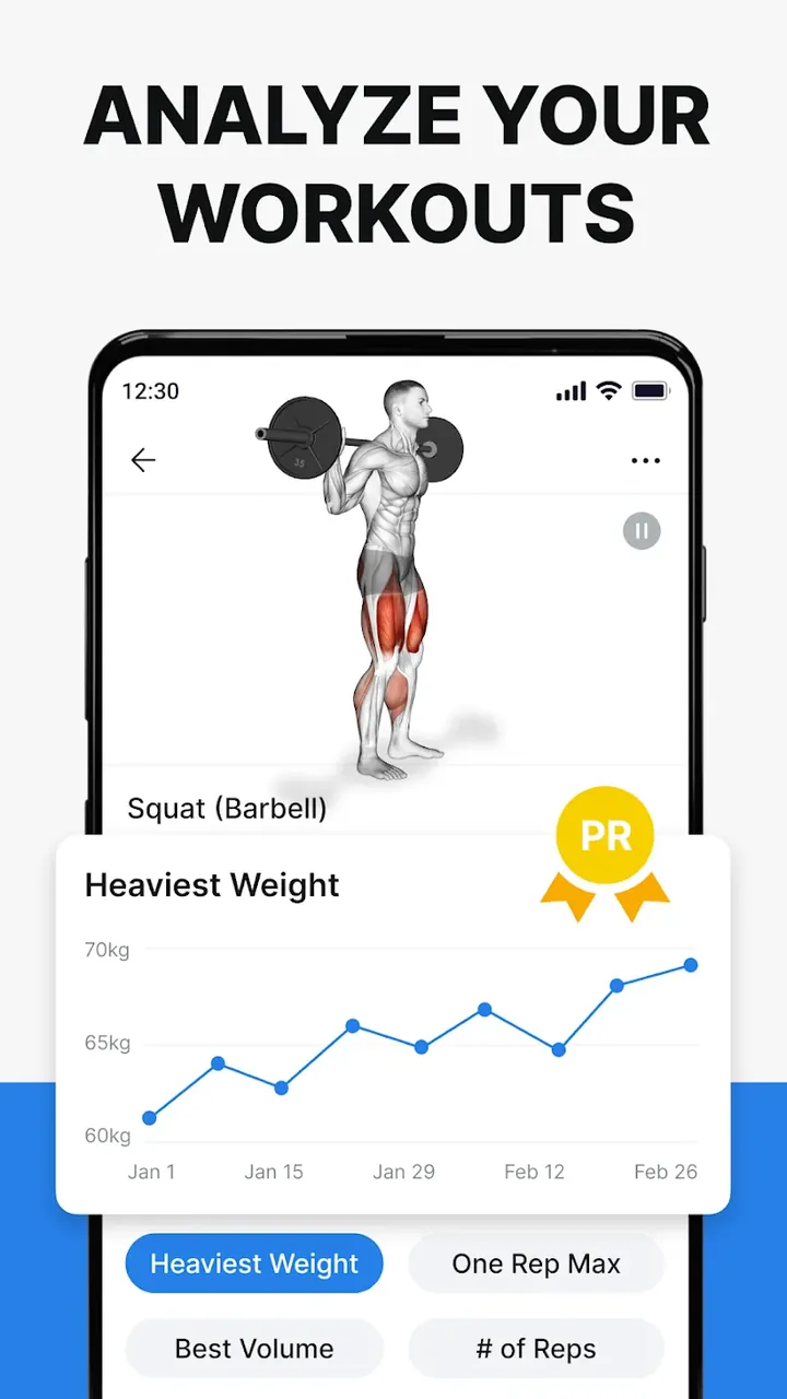 Hevy - Gym Log Workout Tracker screenshot 4