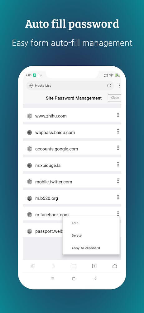 XBrowser screenshot 6