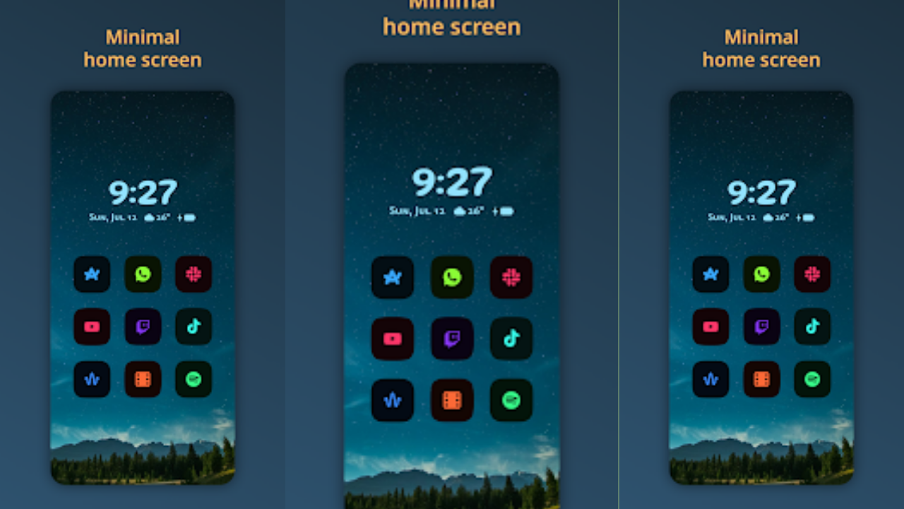 Mango Launcher: Minimal & Fast screenshot 1