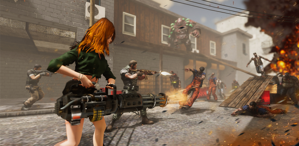 Zombie Fire 3D screenshot 1