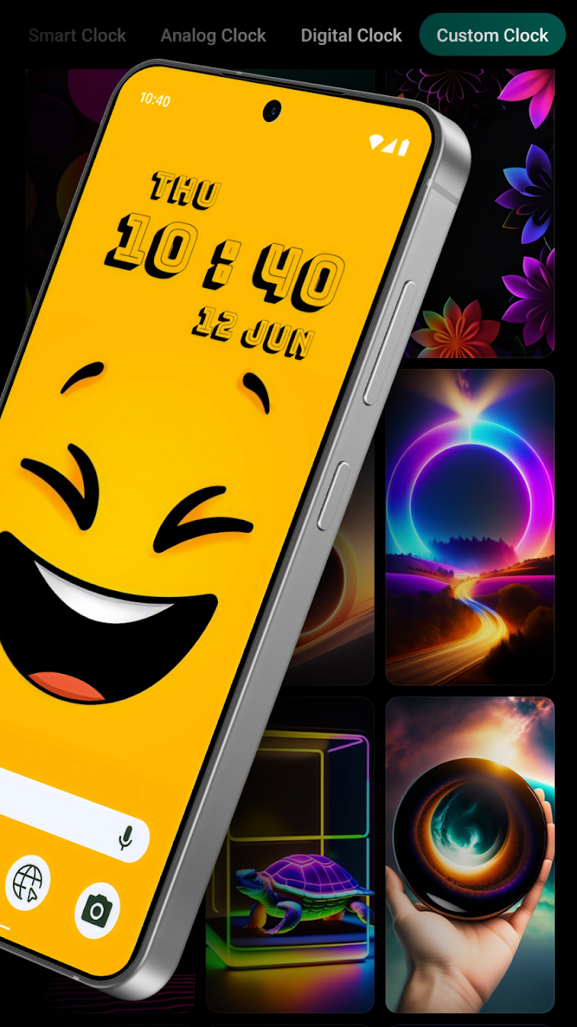 Smart Watch - Clock Wallpaper screenshot 2