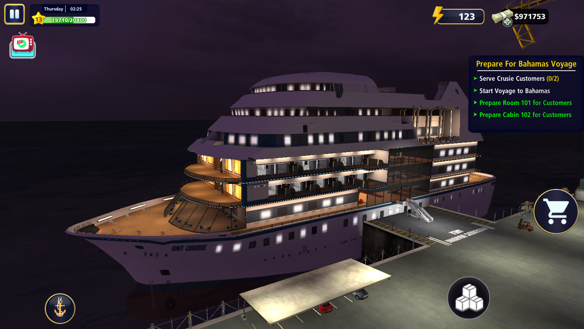 Cruise Ship Manager Simulator screenshot 4