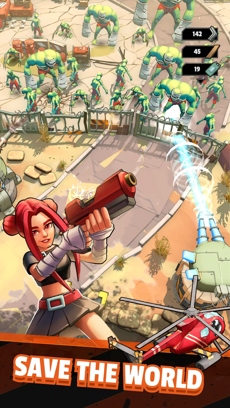 Zombiepunk: Fight & Survive screenshot 2