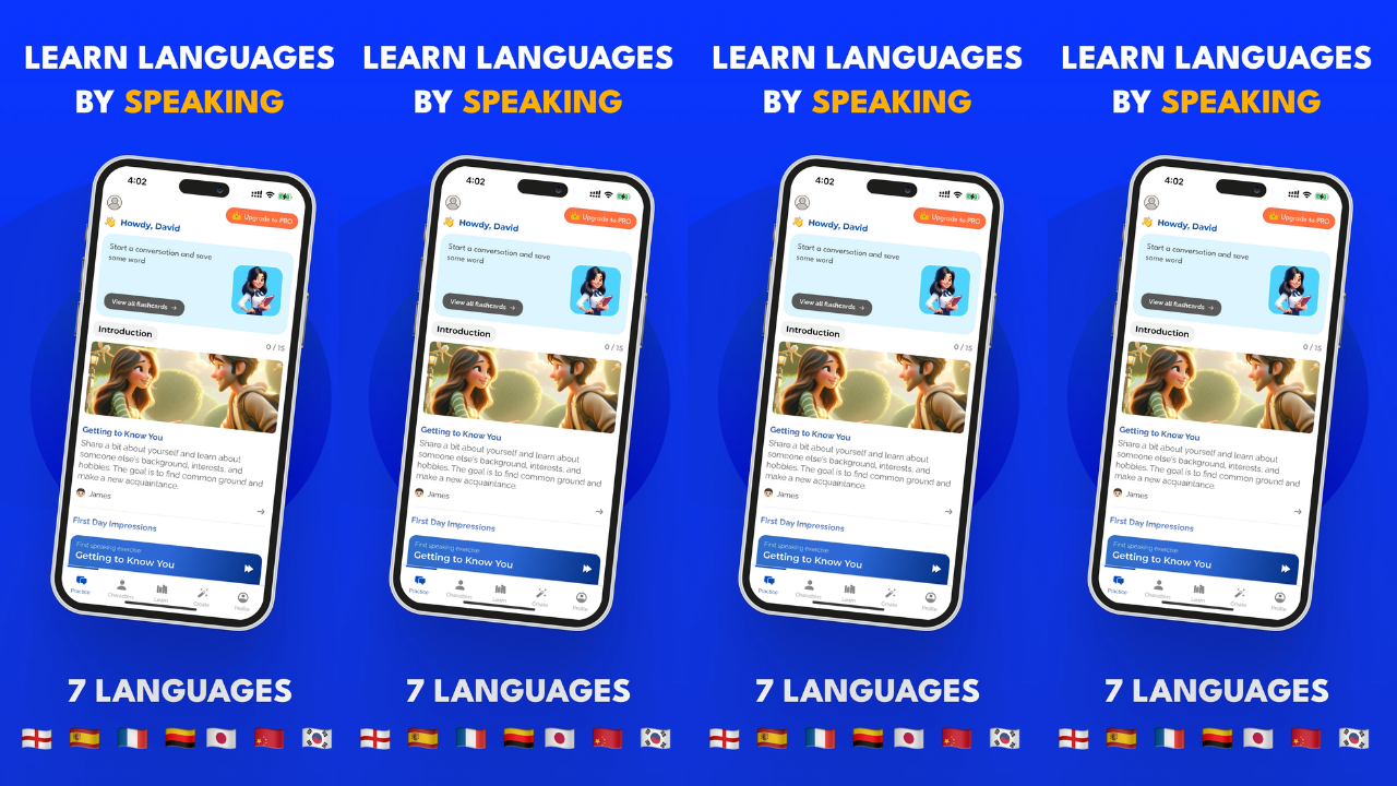 FluentPal: Get fluent faster screenshot 1