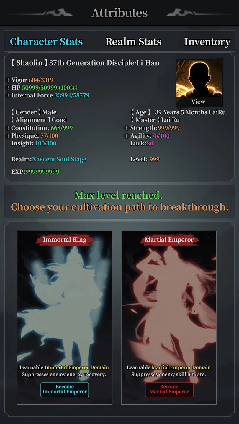 Immortal Celestial Fate screenshot 4