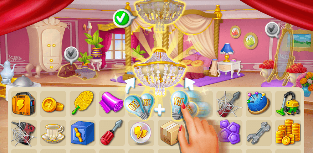 Merge Hotel: Makeover Design screenshot 1