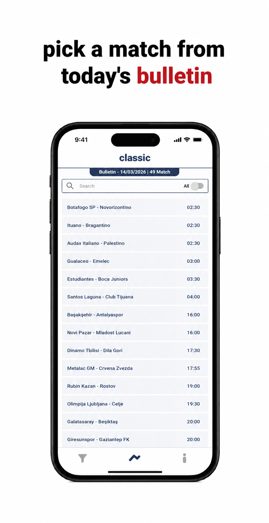 Odds Analysis Classic historical match records
