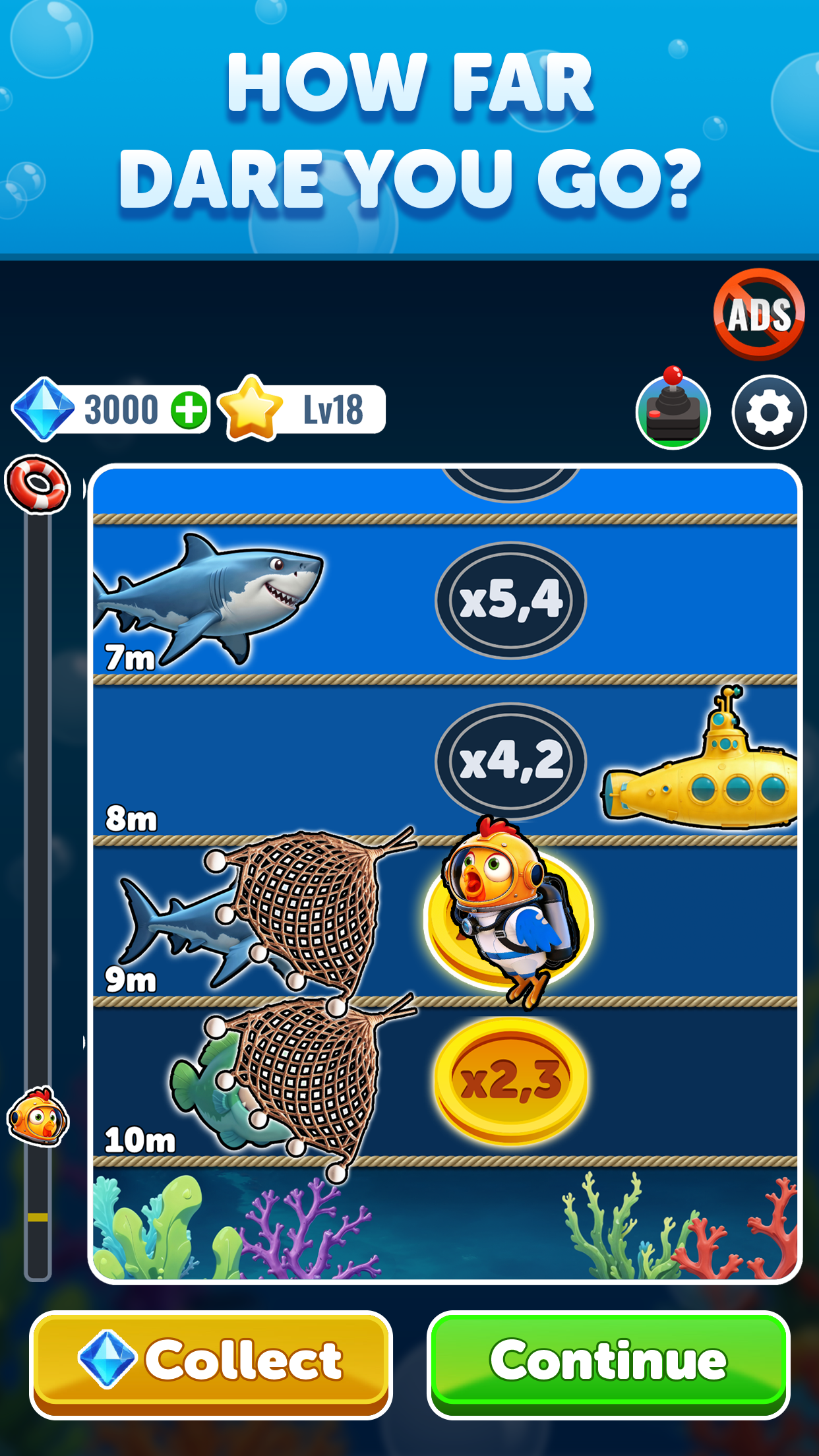 Chicken Cross - Sea Cross 2 screenshot 5