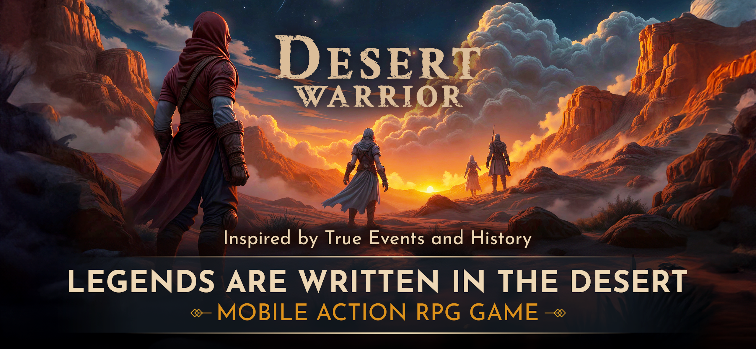 Desert Warrior Action RPG Game screenshot 1