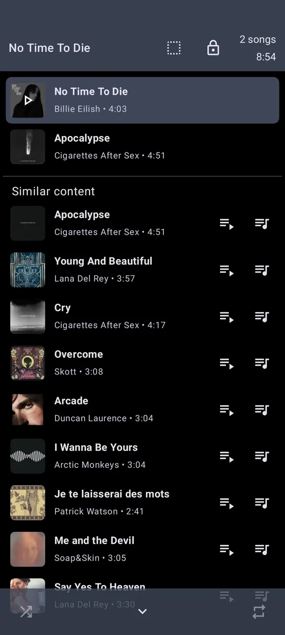 Metrolist screenshot 3