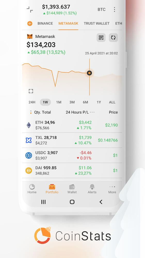 Crypto Tracker - Coin Stats screenshot 3