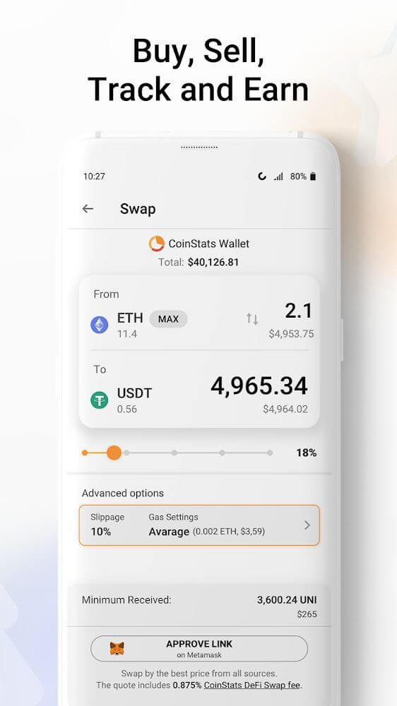 Crypto Tracker - Coin Stats screenshot 4