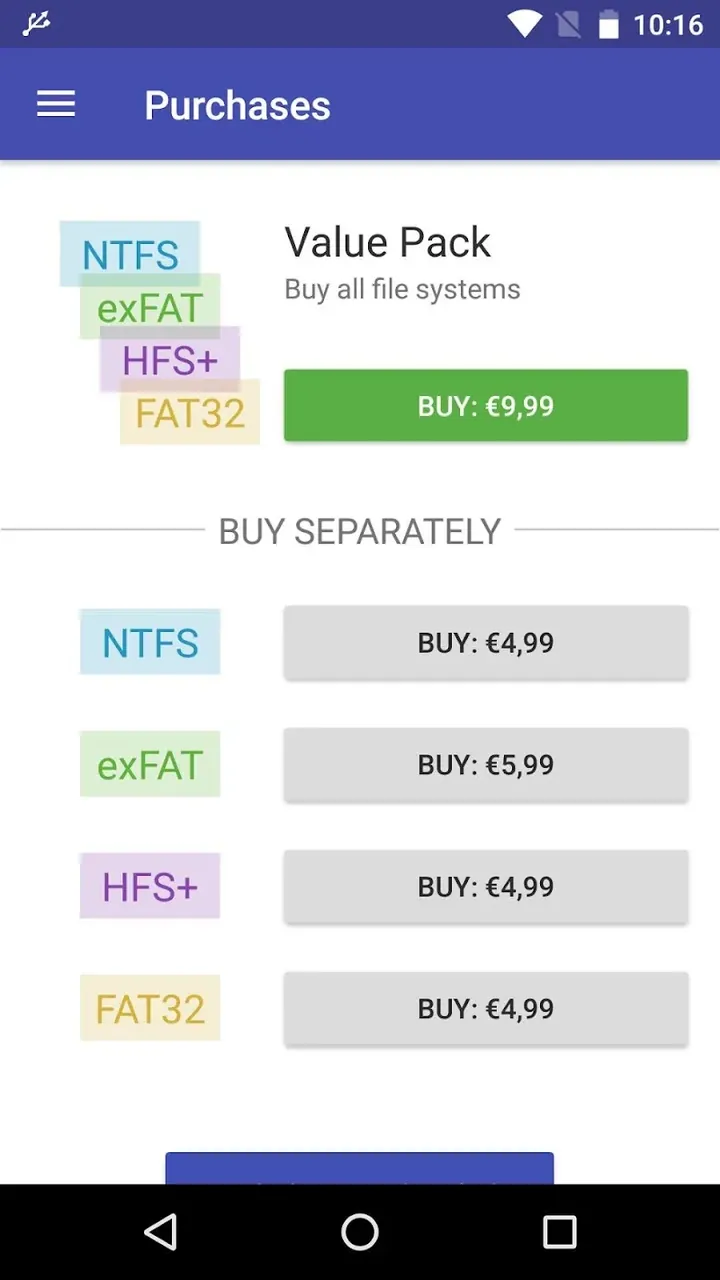 exFAT NTFS for USB by Paragon Software screenshot 3