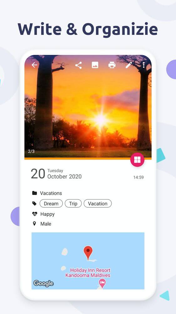 Diaro screenshot 5