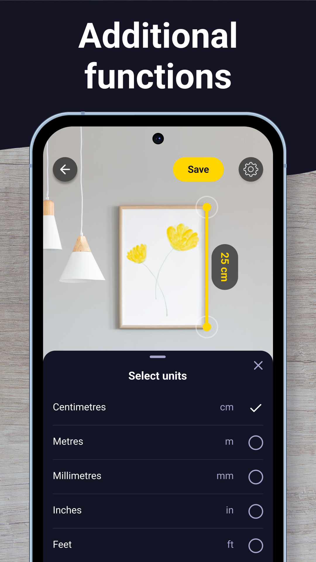 Tape Measure: Measuring Ruler screenshot 4