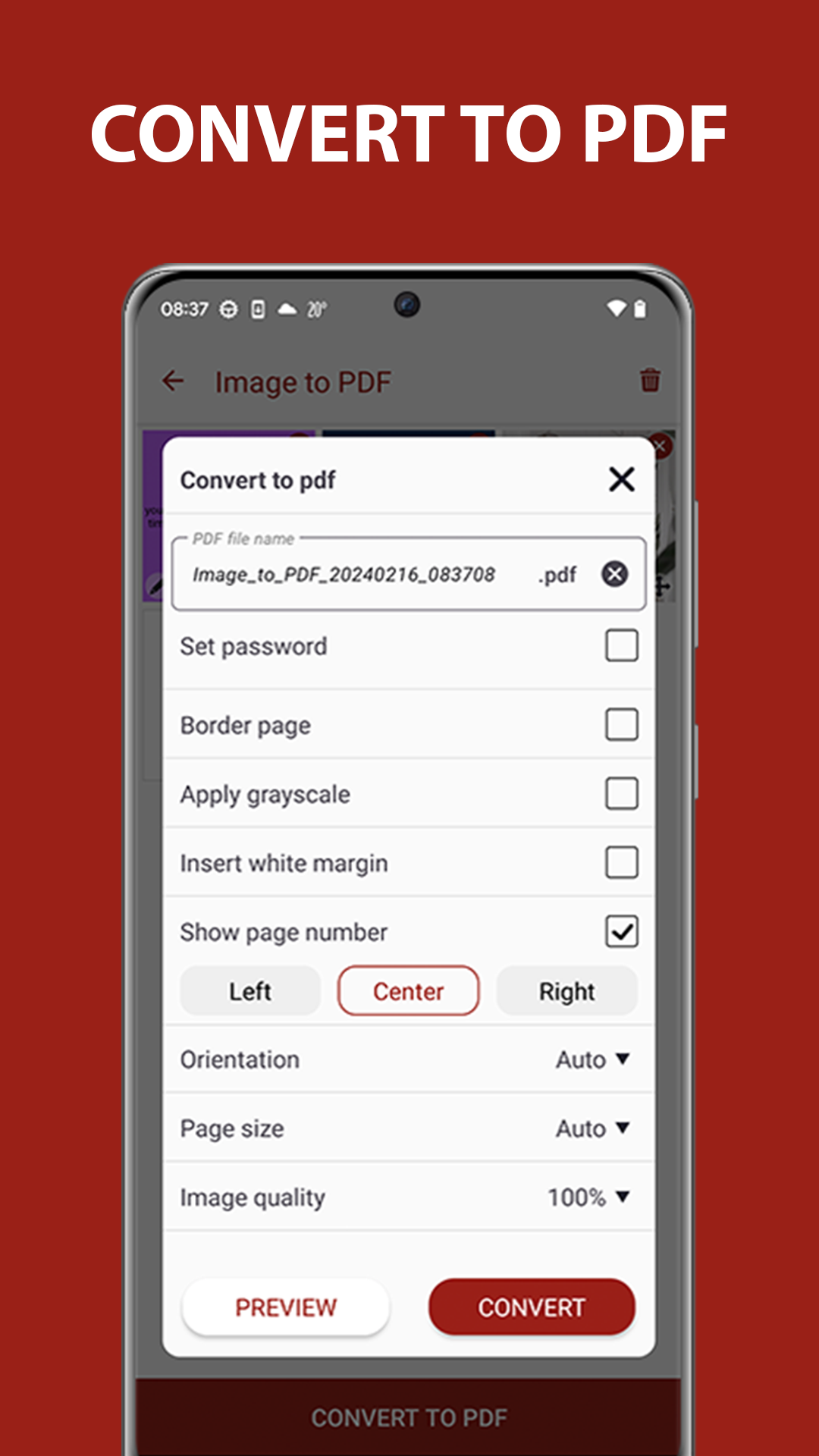 Image to PDF Converter screenshot 4