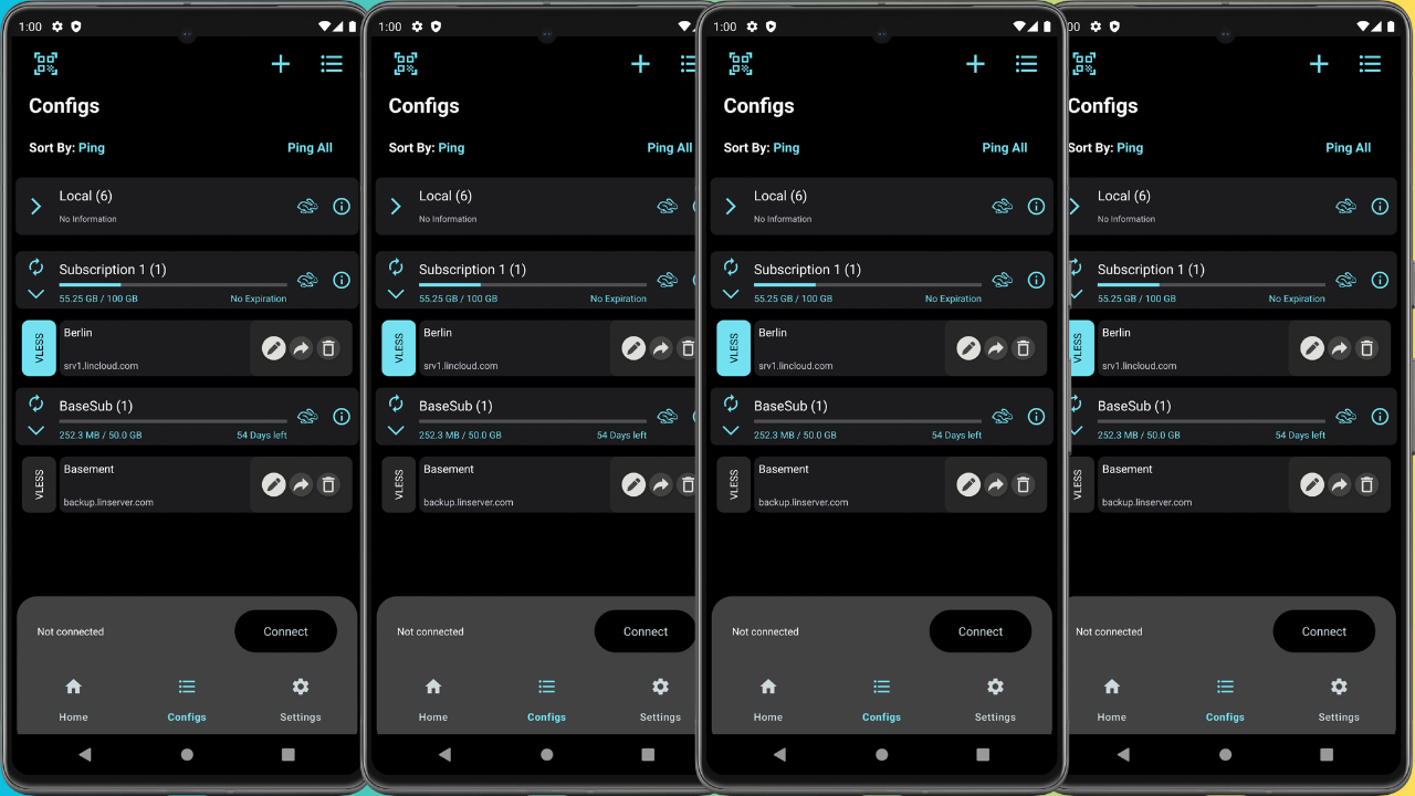 V2Box – V2ray Client screenshot 1