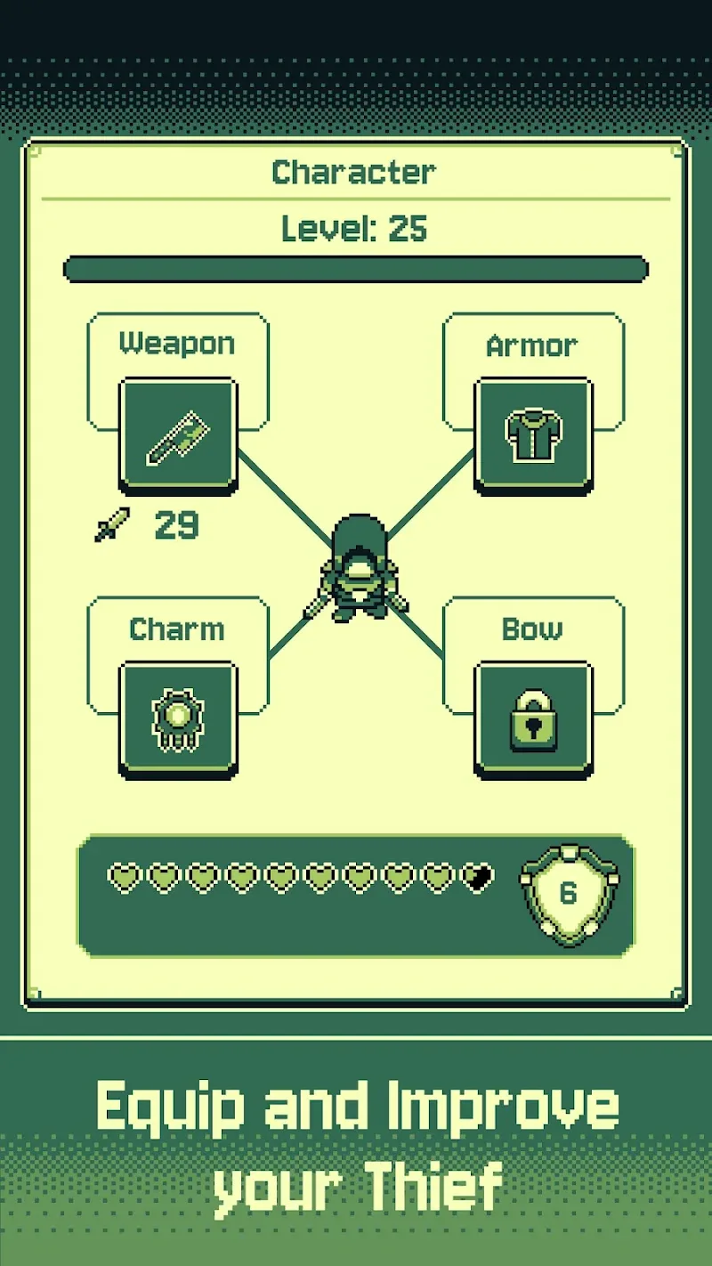 Idle Thief Village: Retro RPG screenshot 5