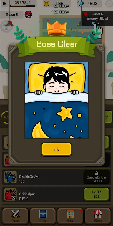 Overtime Warrior Idle RPG screenshot 4