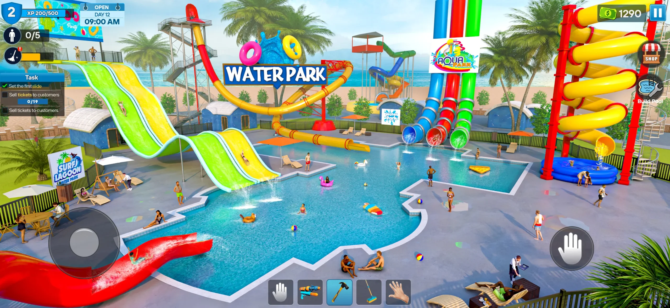 Waterpark Swimming Simulator screenshot 5