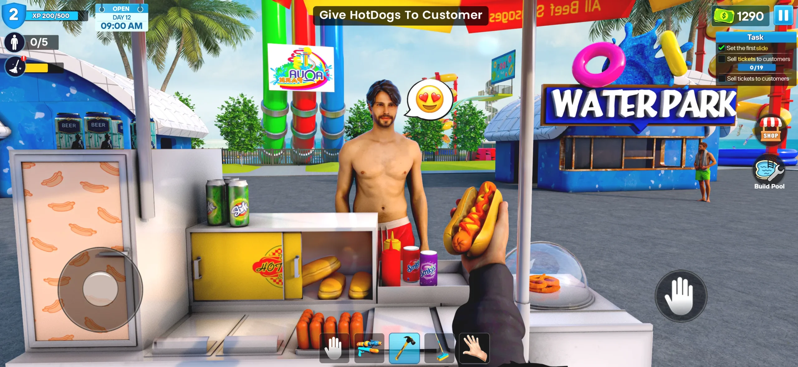 Waterpark Swimming Simulator screenshot 3