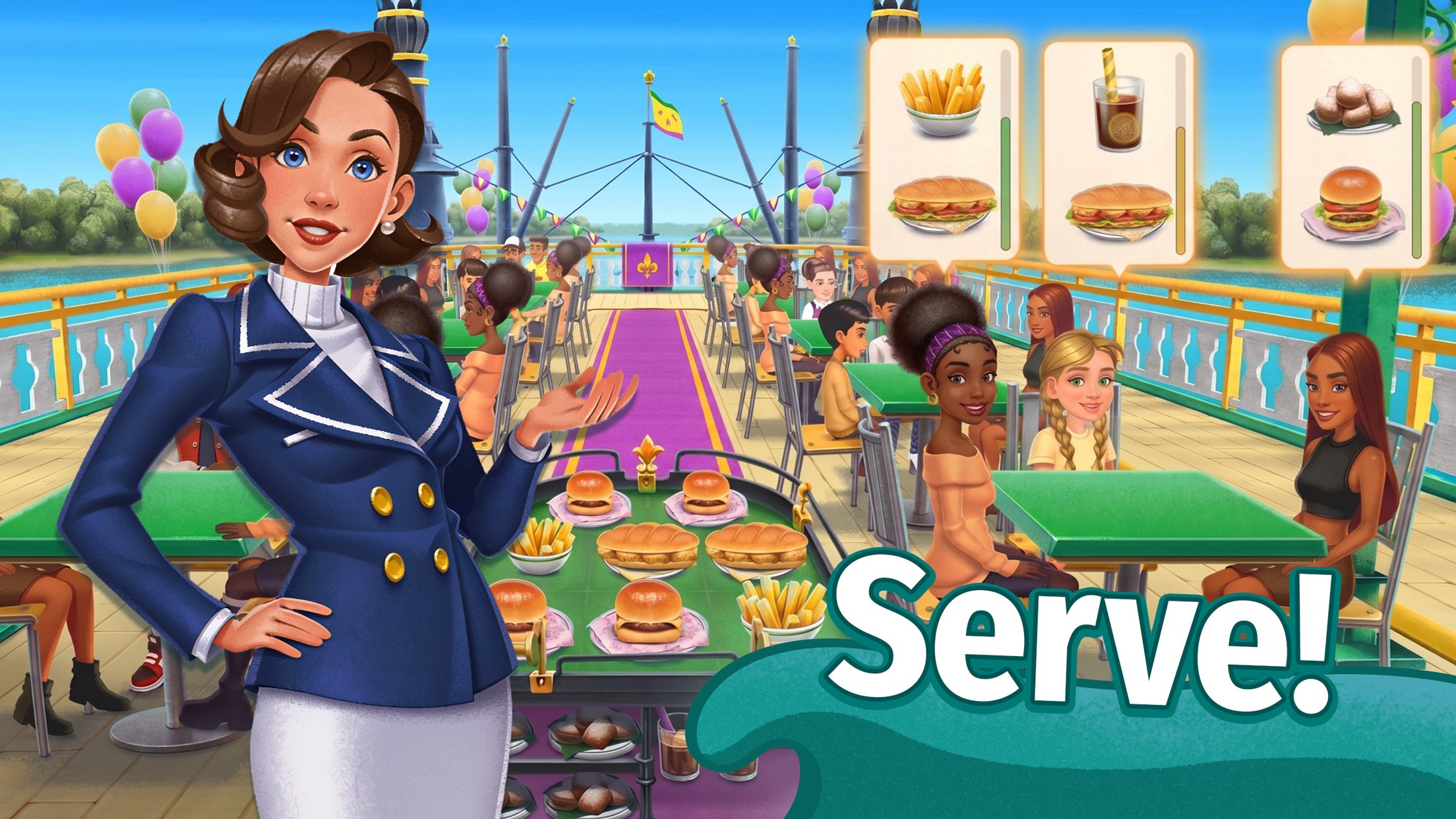 Cruise Chefs - Cooking Game screenshot 1