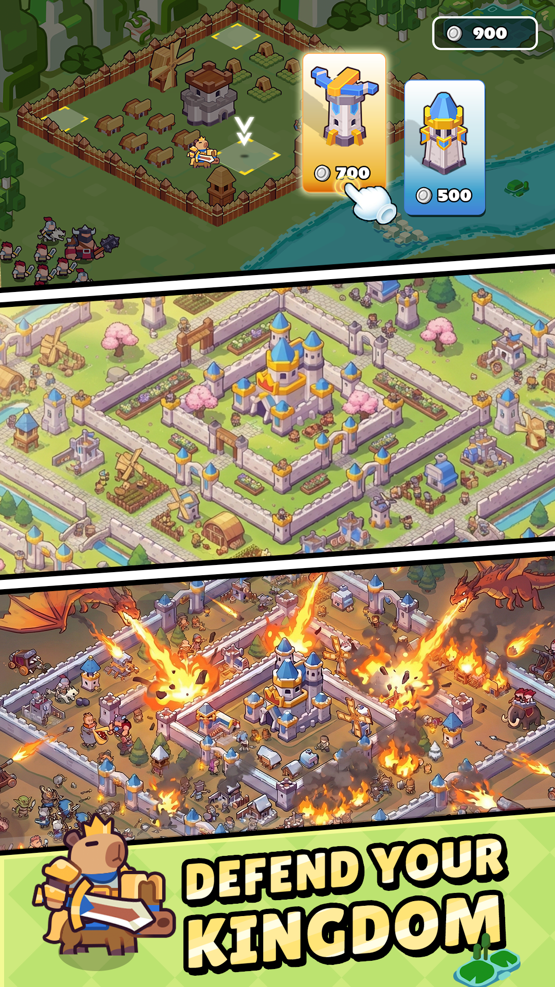 Keep the Crown: Tower Defense TD screenshot 1