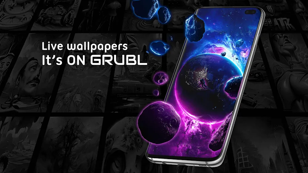 GRUBL 4D Live Wallpapers + AI screenshot 7