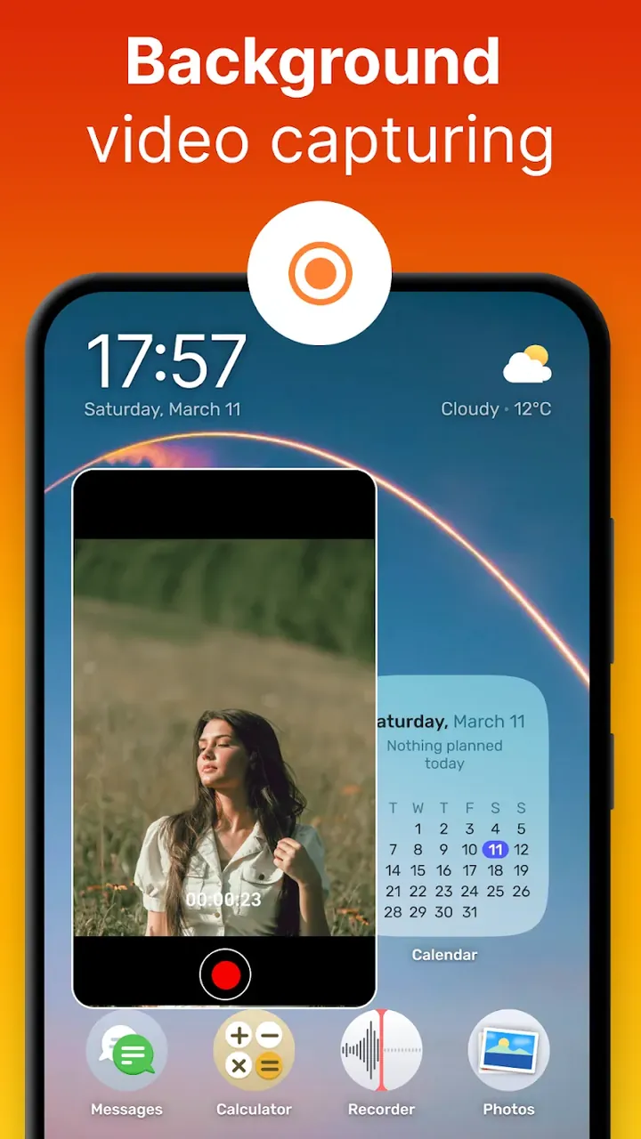 Auto Background Video Recorder screenshot 3