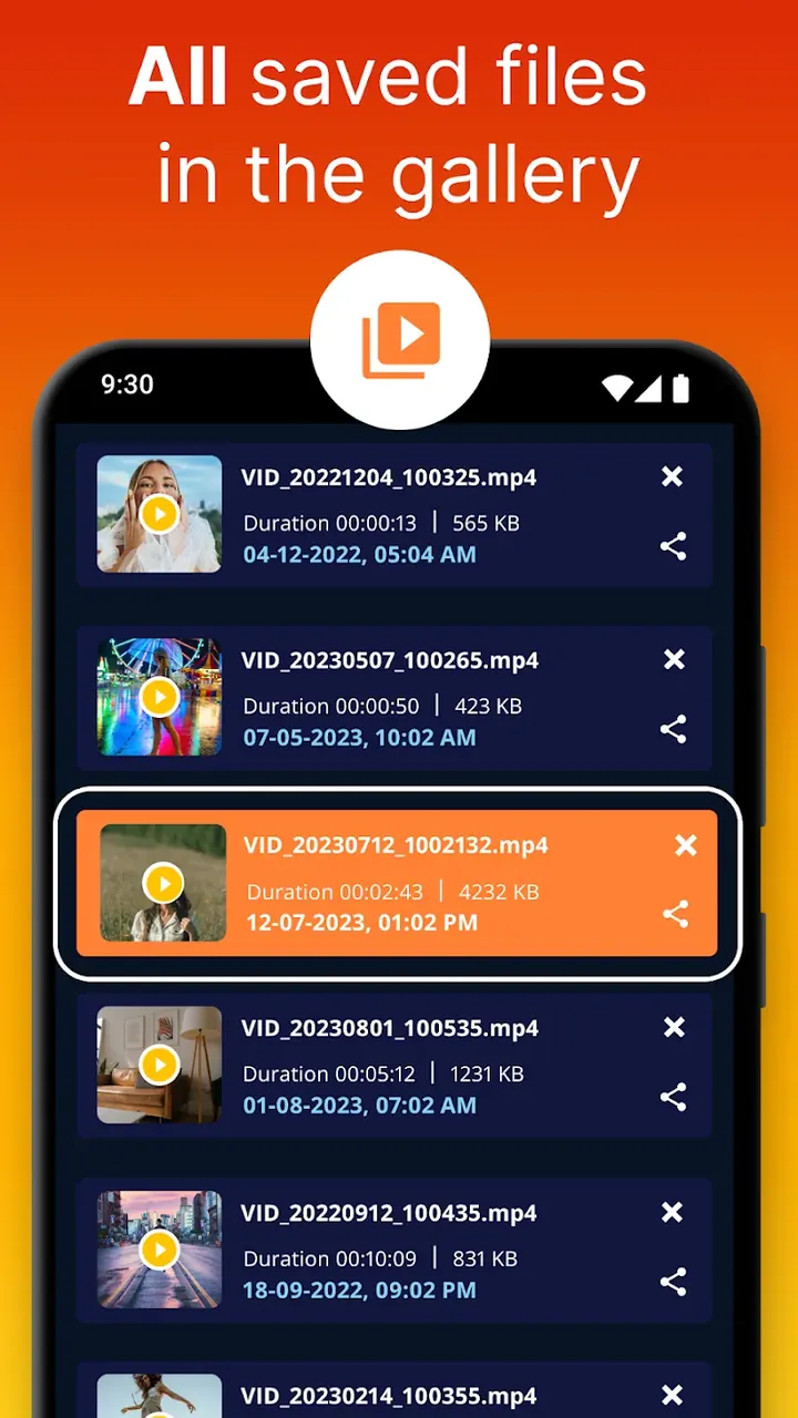 Auto Background Video Recorder screenshot 5