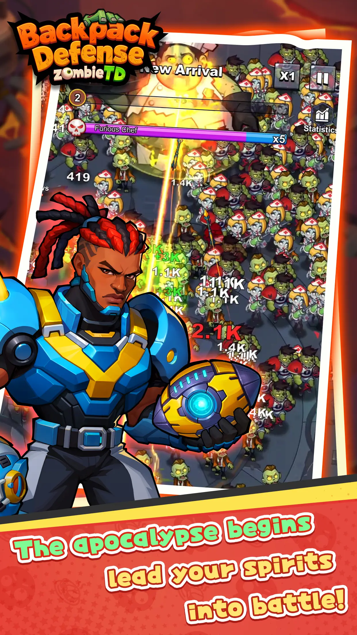 Backpack Defense: Zombie TD screenshot 5
