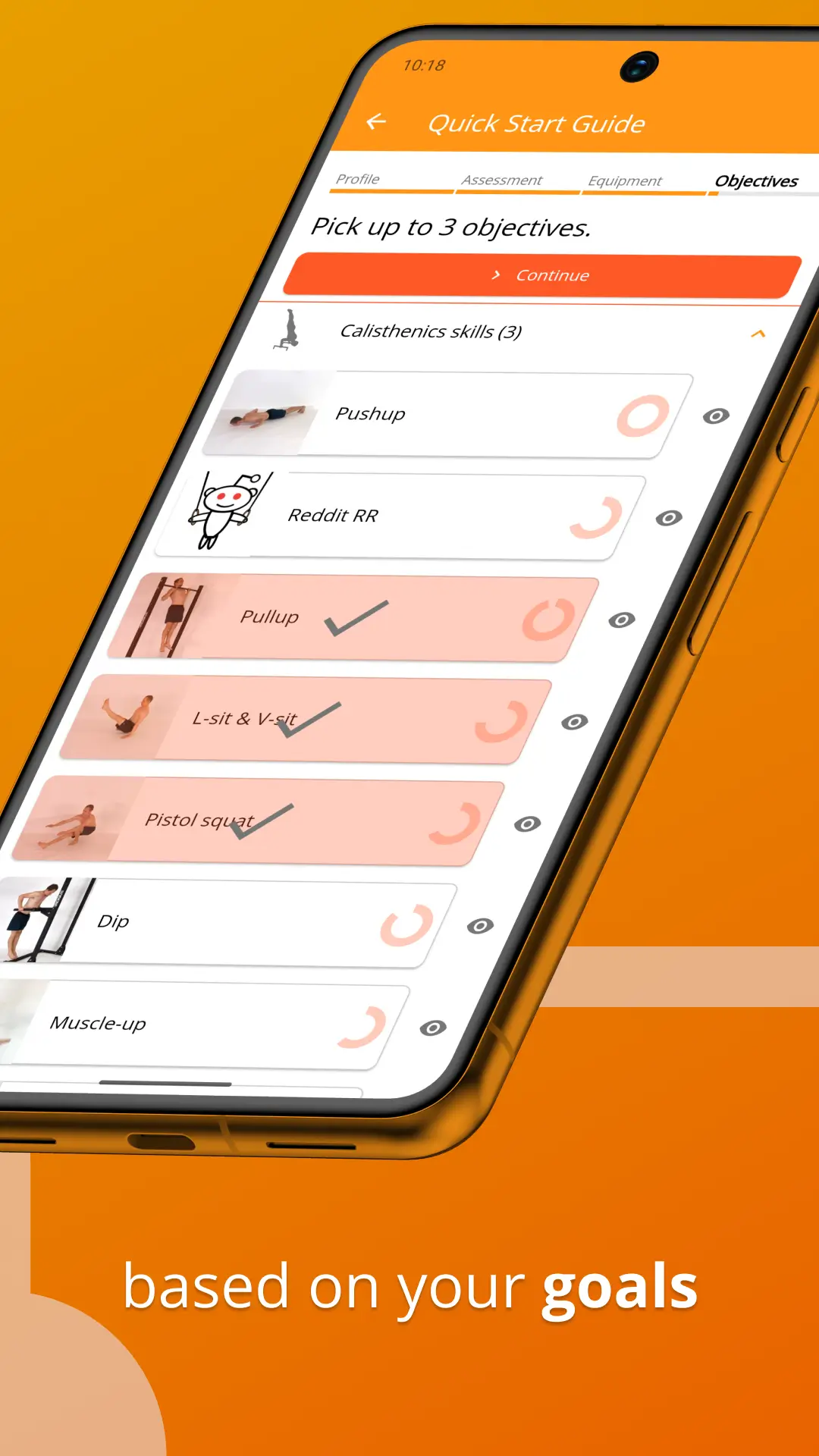 Calistree: home & gym workouts screenshot 5