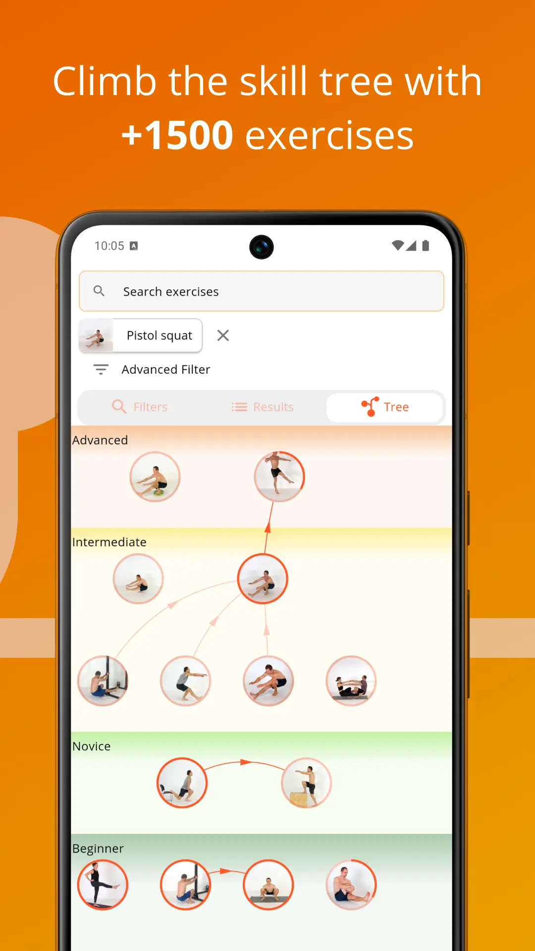 Calistree: home & gym workouts screenshot 3