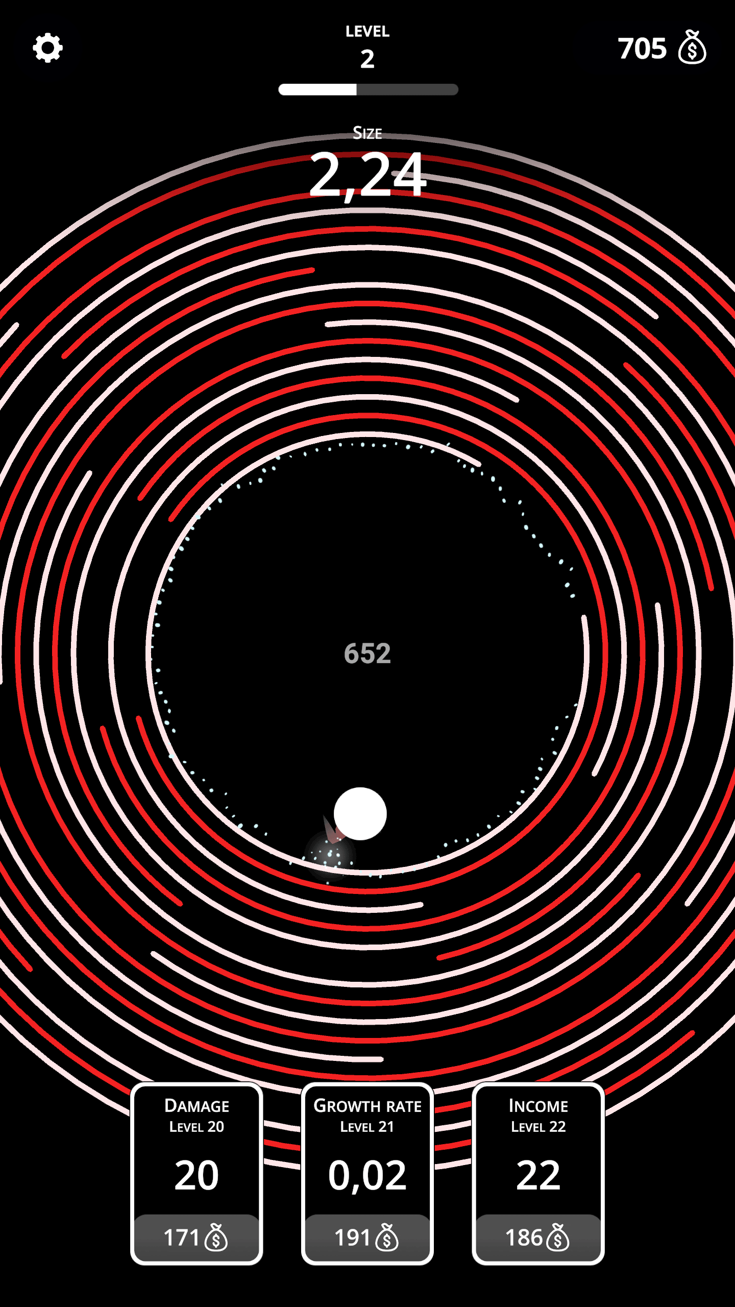 Idle Ball Escape: Smash Rings screenshot 4