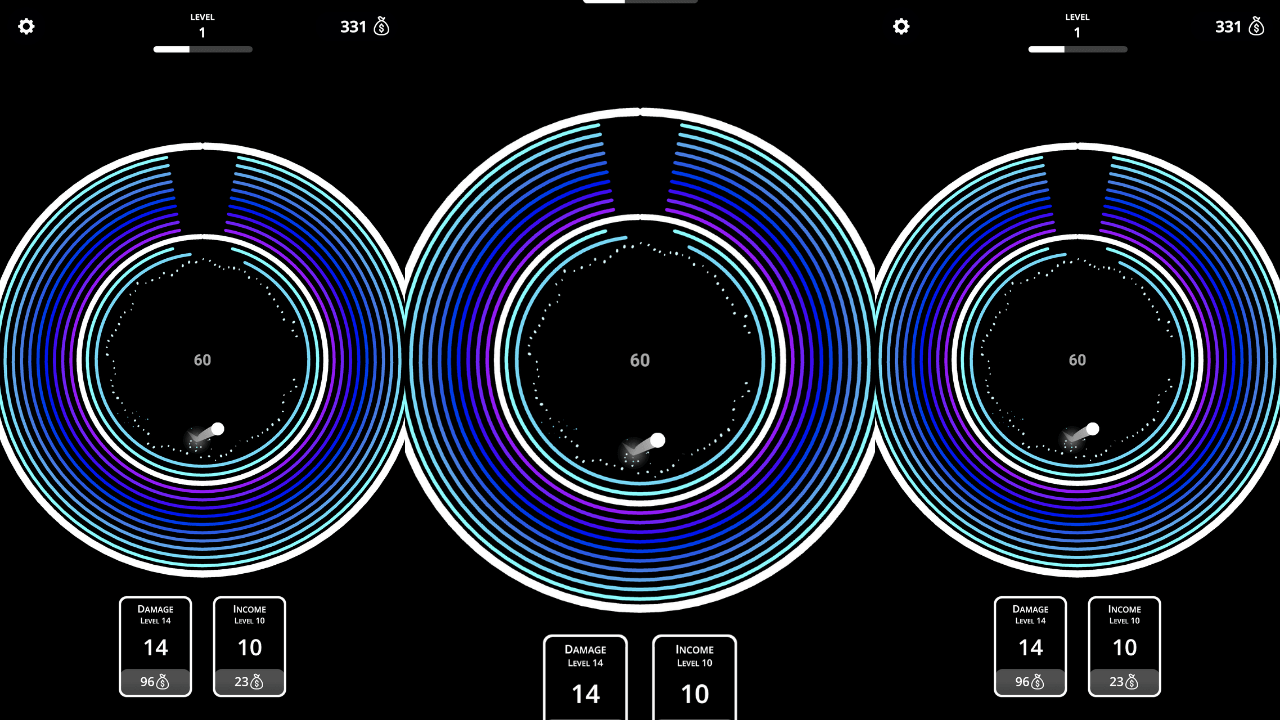 Idle Ball Escape: Smash Rings screenshot 1