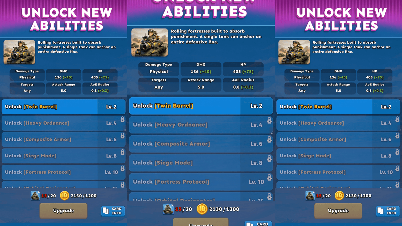 Idle Defenders: Military TD screenshot 1
