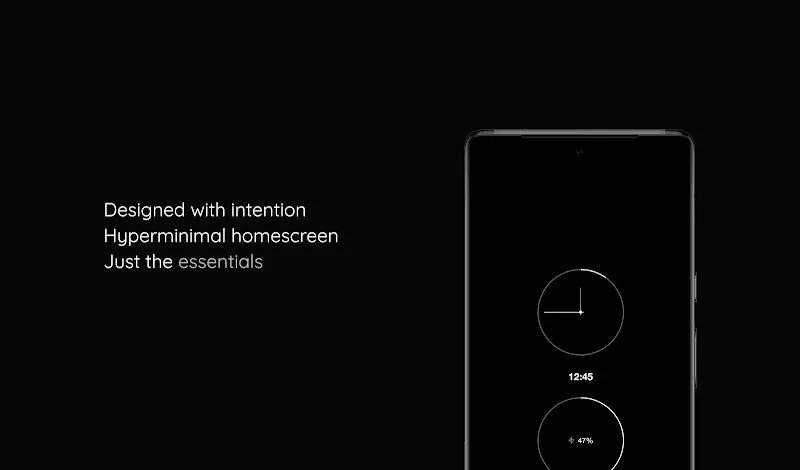 Mono KLWP screenshot 3