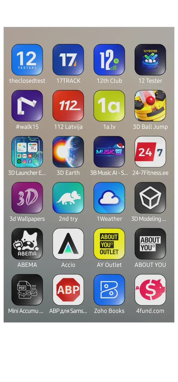 BoldSquircle 3D Icon Pack screenshot 6