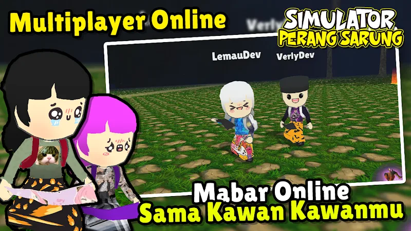 Simulator Perang Sarung 3D screenshot 5