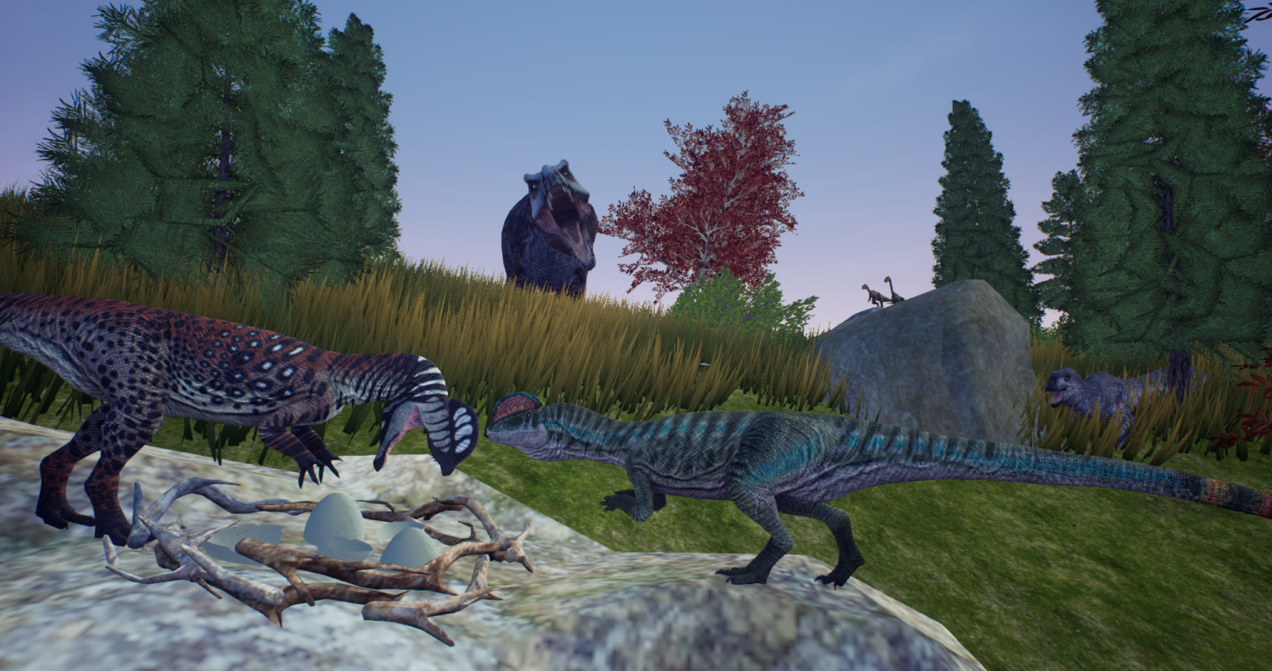 The Cursed Dinosaur Isle: Game screenshot 3