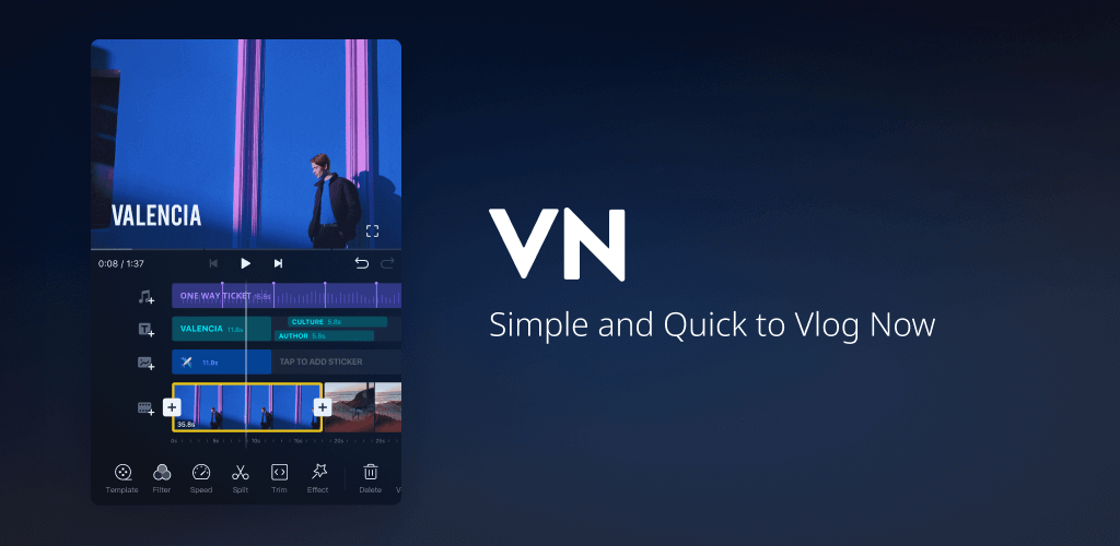 VlogNow - VN Video screenshot 1