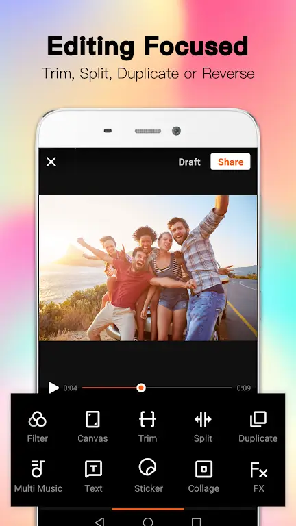 VivaVideo Lite screenshot 2